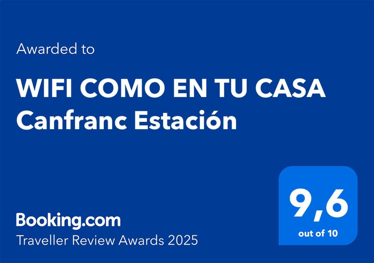 Wifi Como En Tu Casa Canfranc Estacion Exterior foto